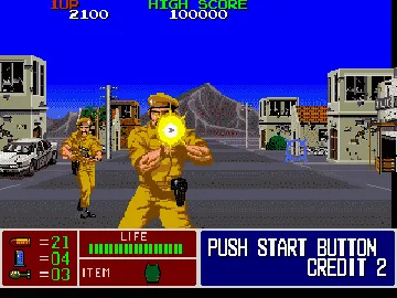 Operation Thunderbolt (World) screen shot game playing